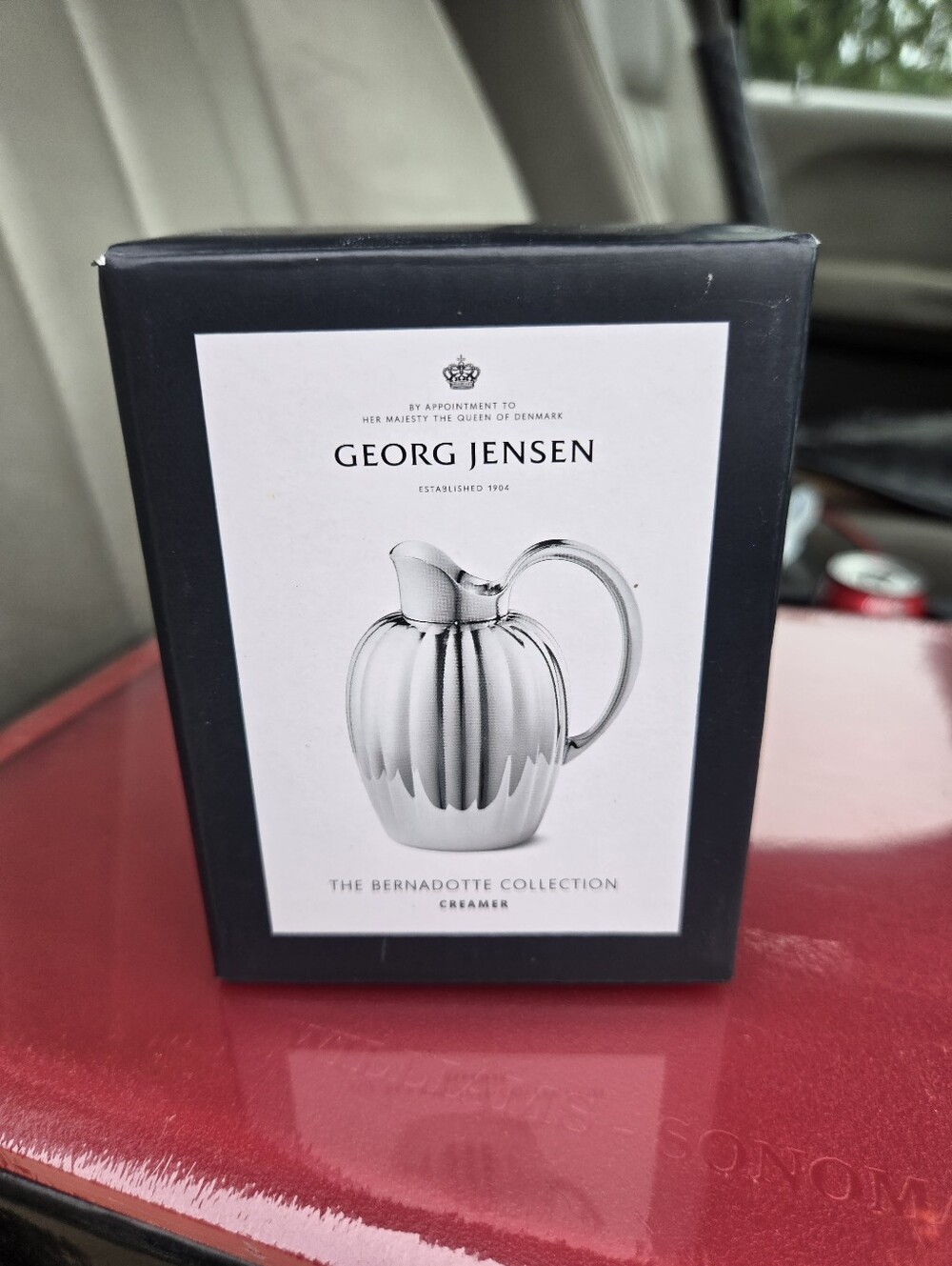 Georg Jensen Polished Silver Bernadotte Creamer - Silver